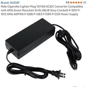 HUZUM Black Power Supply Converter